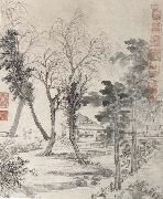 Wang Hui DETAIL:Late Autumn Impression